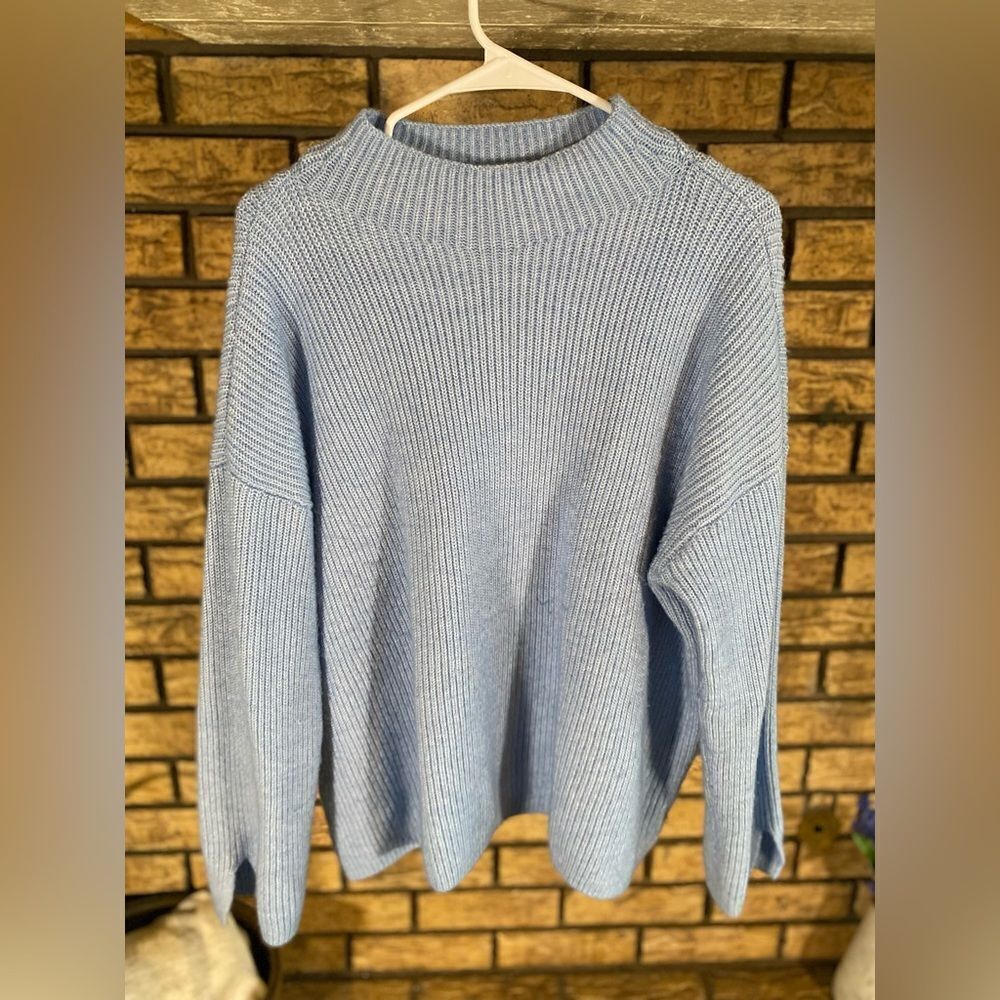 Loft baby blue sweater‎